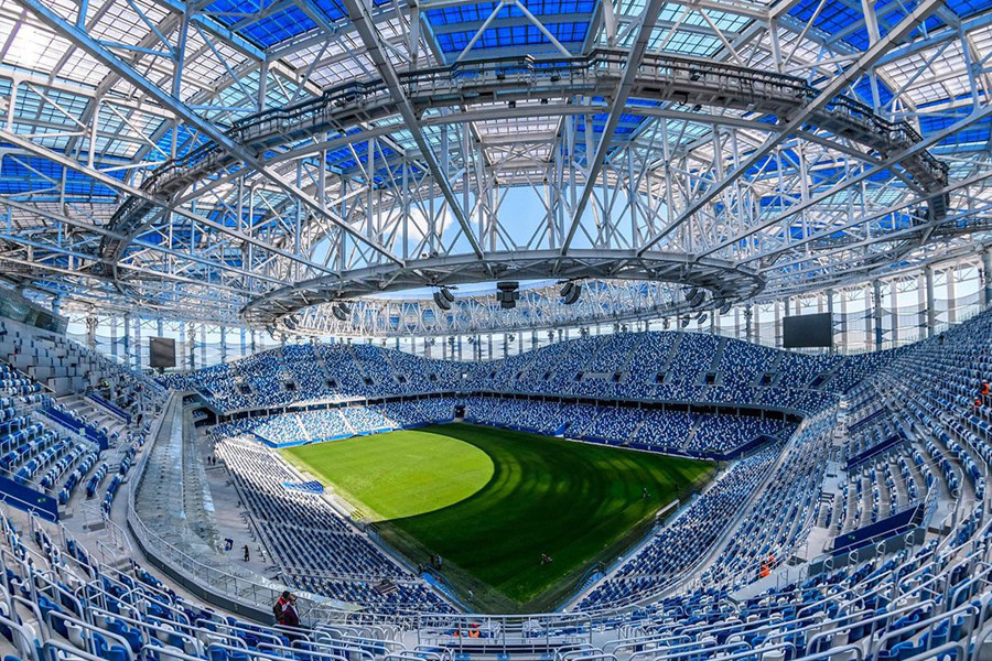 六安篮球场网架案例